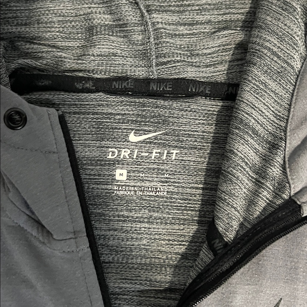 Men’s Nike grey Full-Zip Hoodie. Perfect condition - Picture 2 of 3
